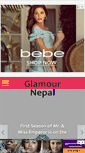 Mobile Screenshot of glamournepal.net